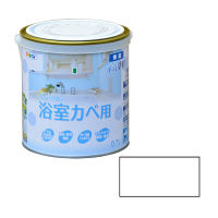 アサヒペン NEW水性インテリアカラー浴室カベ 0.7L （白） 9017641（直送品）