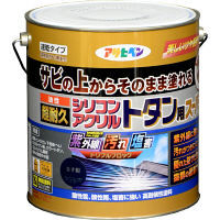 アサヒペン 油性超耐久シリコンアクリルトタン用 3kg （なす紺） 9017949（直送品）