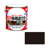 アサヒペン 油性多用途カラー 0.7L （黒） 9016616（直送品）