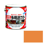 アサヒペン 油性多用途カラー 0.7L （オレンジ） 9016619（直送品）