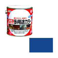 アサヒペン 油性多用途カラー 0.7L （青） 9016626（直送品）