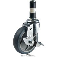 一般キャスター自在ストッパー付タイプ 75mmウレタン(B入)車輪付 GMー75NTBSー2ー28 GM-75NTBS-2-28 1セット(4個)（直送品）