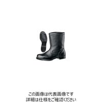 ミドリ安全 JIS規格 安全靴 半長靴 V2400N 耐滑 ブラック