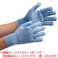 ミドリ安全 耐切創手袋 カットガード W102 ブルー LLサイズ 4043101740 1双（直送品）