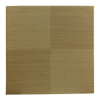イケヒコ い草 置き畳 ユニット畳 国産 シンプル 6枚組 『シンプルノア』 ブラウン 約82×82×1.7cm 6P（直送品）
