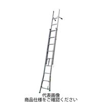 ナカオ 二連伸縮はしご サンノテ DEPー4.5 DEP-4.5 1台(1個)（直送品）