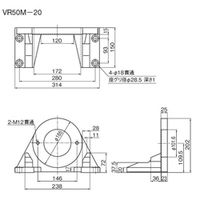 ダイキン工業（DAIKIN） ポンプフート VR50M-20 1個（直送品）