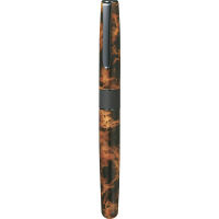 トンボ鉛筆 ボールペン 水性 ZOOM（ズーム）505 HAVANNA 0.7mm トータスシェル BW-LIT 1本（直送品）