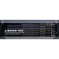トンボ鉛筆 鉛筆　MONO-100 MONO-1002B 1セット（12本入）