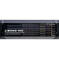 トンボ鉛筆 鉛筆 MONO-100 MONO-1008H 1セット（12本入）（直送品）