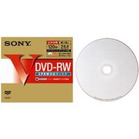 ソニー ＤＶＤーＲＷ　ディスク　録画用　１２０分　２倍速　プリンタブル　単品　地上波デジタル対応 DMW12HP 1セット（5個）（直送品）