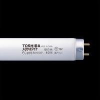 東芝 TOSHIBA メロウホワイト 一般形直管蛍光灯 グロースタータ形 FL40SSN/37 40形 昼白色 1本（直送品）