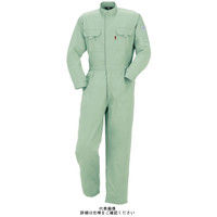 ヤマタカ ツナギ服 アースグリーン L 6700ー4ーL 6700-4-L 1枚（直送品）