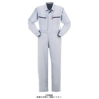 ヤマタカ 夏ツナギ服 ライトグレー 4L 795ー7ー4L 795-7-4L 1枚（直送品）