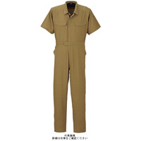 ヤマタカ 半袖夏ツナギ服 キャメル 3L 311ー3ー3L 311-3-3L 1枚（直送品）