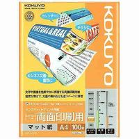 コクヨ　スーパーファイングレード　両面印刷用　KJーM26A4ー100N　1セット（1000枚：100枚入×10袋）