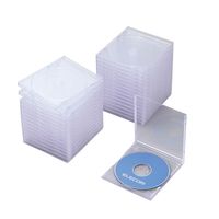 エレコム CD/DVDプラケース/1枚収納/30パック/クリア CCD-JSCN30CR 1パック（30枚入）