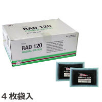 チップトップジャパン ラジアルパッチ 4枚袋入 RAD120-4N 1セット（直送品）