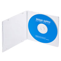 サンワサプライ DVD・CDケース（クリア） FCD-11C 1セット（10枚入）