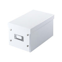 サンワサプライ 組み立て式CD BOX （ホワイト） FCD-MT3W 1個（直送品）
