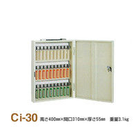 タチバナ製作所 タチバナ キーボックス シリンダー錠(携帯・壁掛兼用) Ci-30 アイボリー 1台（直送品）