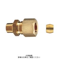 ミヤコ（MIYAKO） ソロバン玉リング入オスアダプタ M154RK-10X15A 1セット（40個）（直送品）