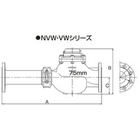 タクミナ（TACMINA） 流量計 NVW-50RC-10K50A 1個（直送品）