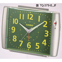 CASIO（カシオ）見やすい集光樹脂文字盤 置き時計 [ステップ アラーム] 123×160×80mm TQ-379-8JF 1個（取寄品）
