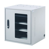 サンワサプライ 簡易防塵機器収納ボックス（幅450） MR-FAKBOX450 幅450×奥行420×高さ500mm 1台（直送品）