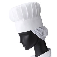 コック帽 S ホワイト BKC16-0001 1個 サーヴォ（旧サンペックスイスト）（直送品）