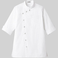 男女兼用ショップコート七分袖 L ホワイト ET1301-0003 1着 サーヴォ（旧サンペックスイスト）（直送品）