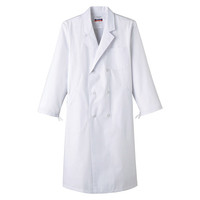 男性用検査衣長袖 5L ホワイト MR115-0008 サーヴォ（旧サンペックスイスト）（直送品）