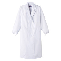 女性用検査衣長袖 4L ホワイト MR125-0007 サーヴォ（旧サンペックスイスト）（直送品）