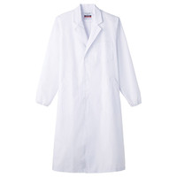 男性用検査衣長袖 5L ホワイト MR210-0008 サーヴォ（旧サンペックスイスト）（直送品）