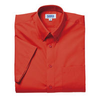 男女兼用半袖シャツ 3L レッド Y5812-0006 1着 サーヴォ（旧サンペックスイスト）（直送品）