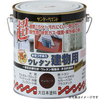 サンデーペイント 水性ウレタン建物用 透明 1600ml #23M53（直送品）