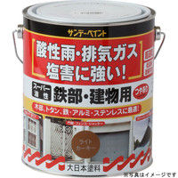 サンデーペイント スーパー油性鉄部建物 黄 1600ml #251278（直送品）