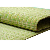 イケヒコ 洗える PPカーペット 『バルカン』 グリーン 本間4.5畳（約286×286cm） 1枚（直送品）