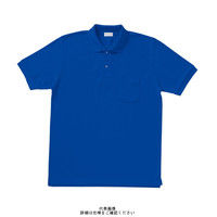 クロダルマ（KURODARUMA） 半袖ポロシャツ（ちょうちん袖）（脇スリット） ブルー