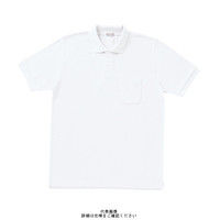 クロダルマ（KURODARUMA） 半袖ポロシャツ（ちょうちん袖）（脇スリット） ホワイト