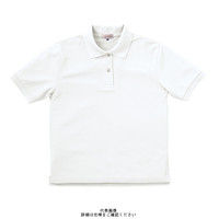 クロダルマ（KURODARUMA） レディース半袖ポロシャツ（ちょうちん袖）（脇スリット） ホワイト