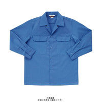 クロダルマ 長袖シャツ ブルー L 25041ー10ーL 25041-10-L 1枚（直送品）