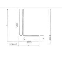 大菱計器製作所 超精密直角基準器 600 FG-1006 1台（直送品）