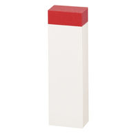 コクヨ（KOKUYO） 再生紙ふせん<K2> 50×15 白 赤帯 K2メ-R5015W 1セット（5000枚：500枚×10パック）（直送品）