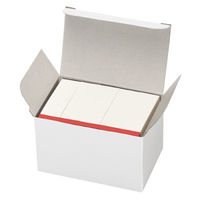 コクヨ 再生紙ふせん<K2> 50×15 白（赤帯） K2メ-R5015WX25 1セット（125冊：25冊入×5箱）（直送品）