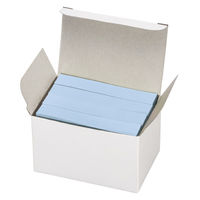 コクヨ 再生紙ふせん<K2> 75×12.5 青色 K2メ-R7512BX20 1セット（100冊：20冊入×5箱）（直送品）