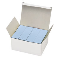 コクヨ 再生紙ふせん<K2> 75×25 青色 K2メ-R7525BX20 1セット（60冊：20冊入×3箱）（直送品）
