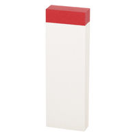 コクヨ（KOKUYO） 再生紙ふせん<K2> 75×25 白 赤帯 K2メ-R7525W 1セット（6000枚：200枚×30パック）（直送品）