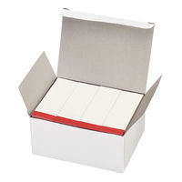 コクヨ 再生紙ふせん<K2> 75×25 白（赤帯） K2メ-R7525WX20 1セット（60冊：20冊入×3箱）（直送品）