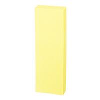 コクヨ（KOKUYO） 再生紙ふせん<K2> 75×25 黄色 K2メ-R7525Y 1セット（6000枚：200枚×30パック）（直送品）